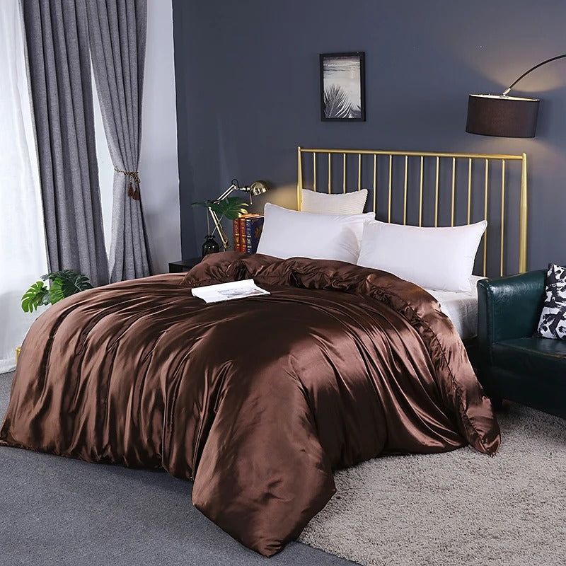 Housse de Couette en Satin - StudioSoie