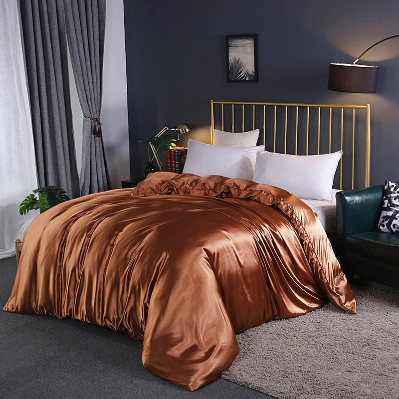 Housse de Couette en Satin - StudioSoie