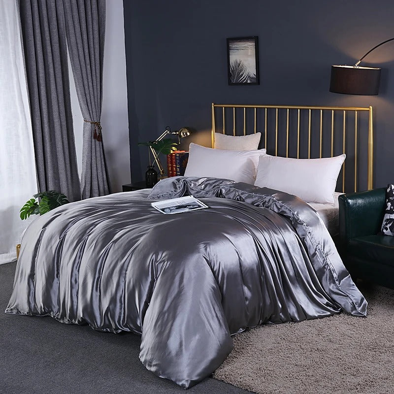 Housse de Couette en Satin - StudioSoie