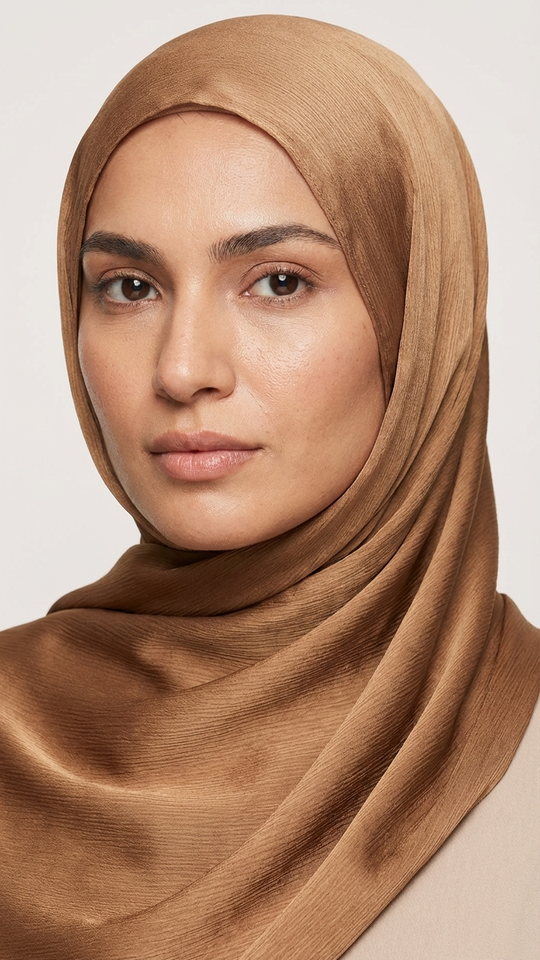 Hijab en Satin Soyeux - StudioSoie