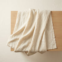 غطاء أريكة من الكتان 100% — أناقة طبيعية