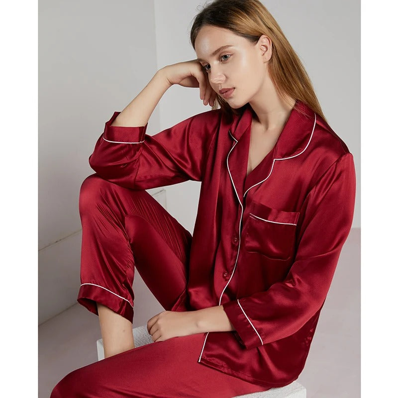 Pyjama pour Femme en Soie 100% 19MM - StudioSoie