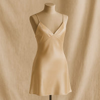 Chemise de nuit en Soie de Mûrier 100% Naturelle - StudioSoie