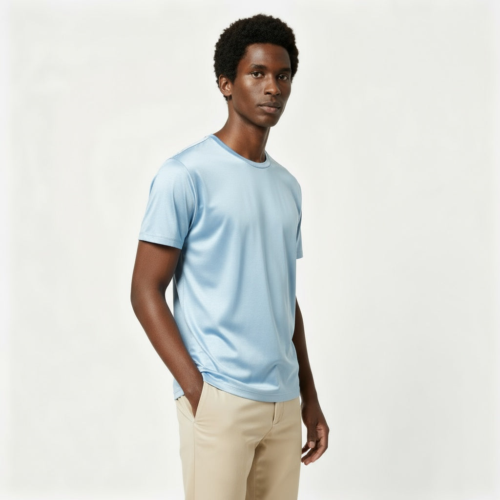 T-Shirt Homme 70% Soie