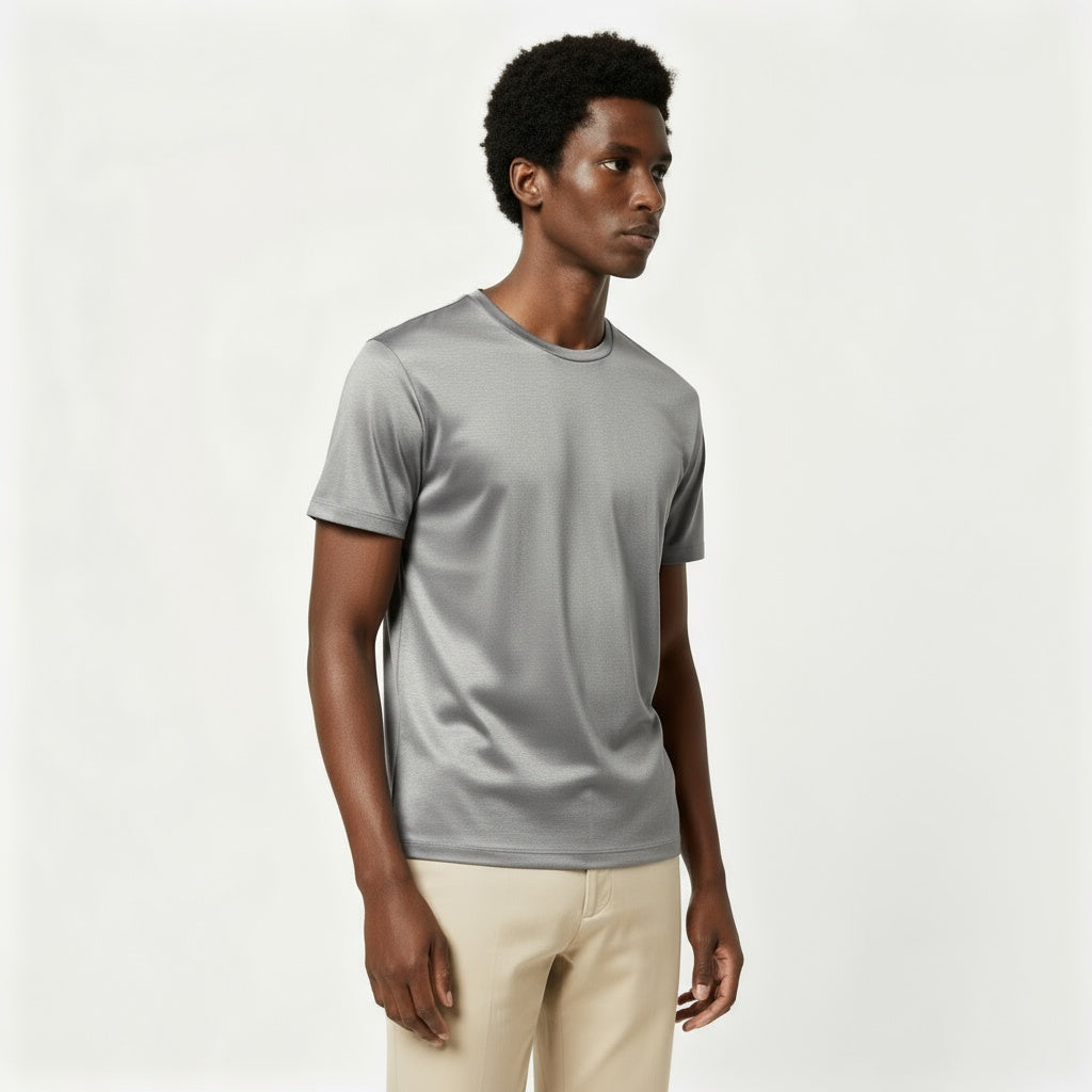 T-Shirt Homme 70% Soie