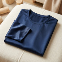 T-Shirt 100% Soie de Mûrier - Manches Longues