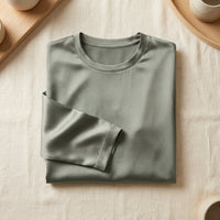 T-Shirt 100% Soie de Mûrier - Manches Longues