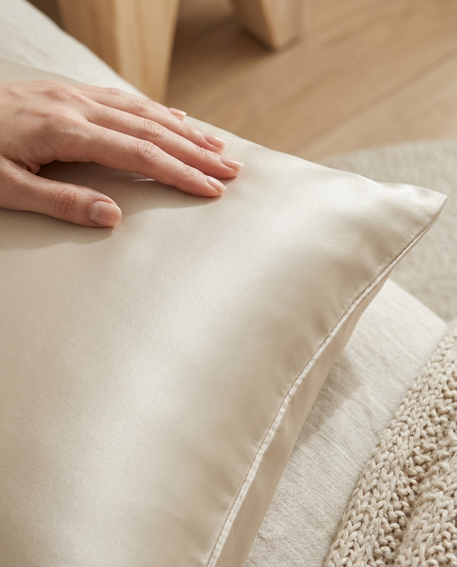 غطاء وسادة حريري 30 مم