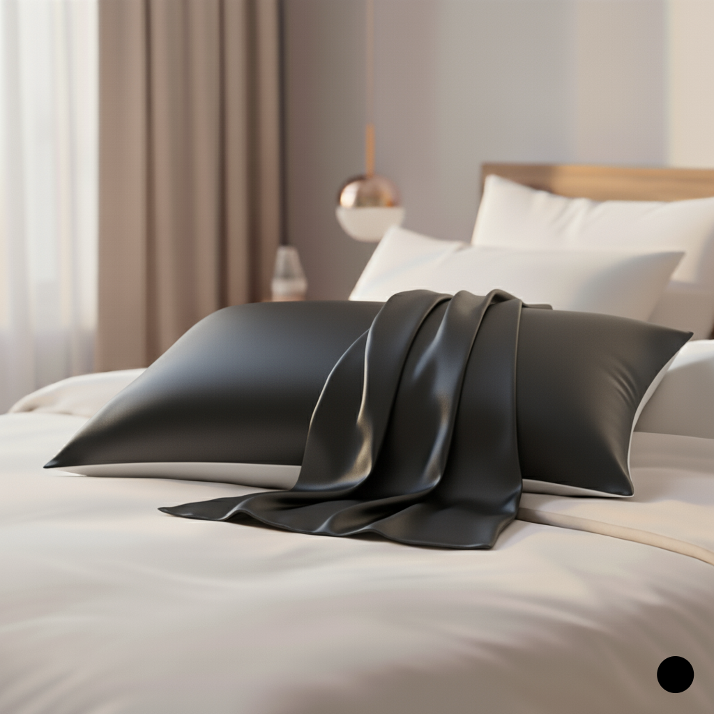 Taie d'Oreiller en Soie et Coton Bi-face - StudioSoie