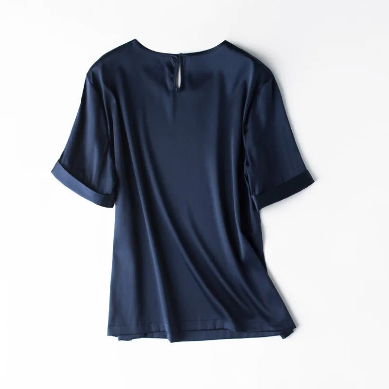 T-Shirt en Soie-Femme - StudioSoie